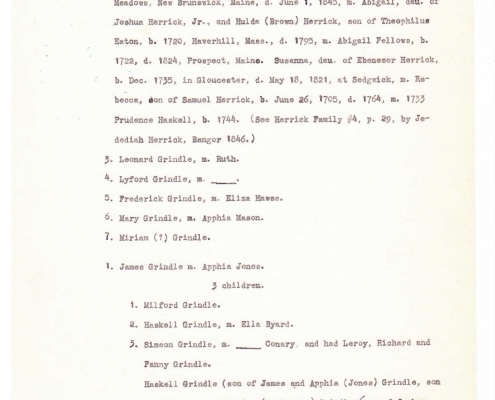 Billings genealogy by Sally Eugenia Brown - Image 17 of 44