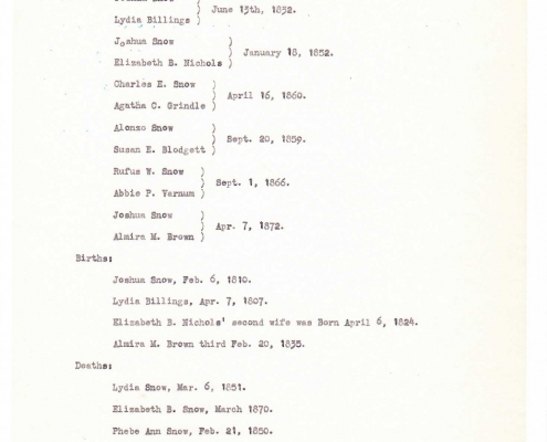 Billings genealogy by Sally Eugenia Brown - Image 30 of 44