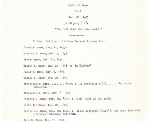 Billings genealogy by Sally Eugenia Brown - Image 31 of 44