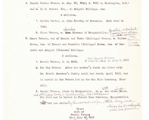 Billings genealogy by Sally Eugenia Brown - Image 35 of 44