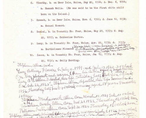 Billings genealogy by Sally Eugenia Brown - Image 8 of 44