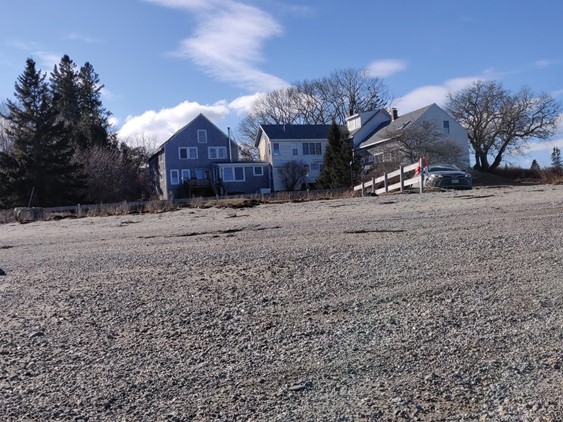 This photo is of of the buildings remaining at the original site of the ferry landing.