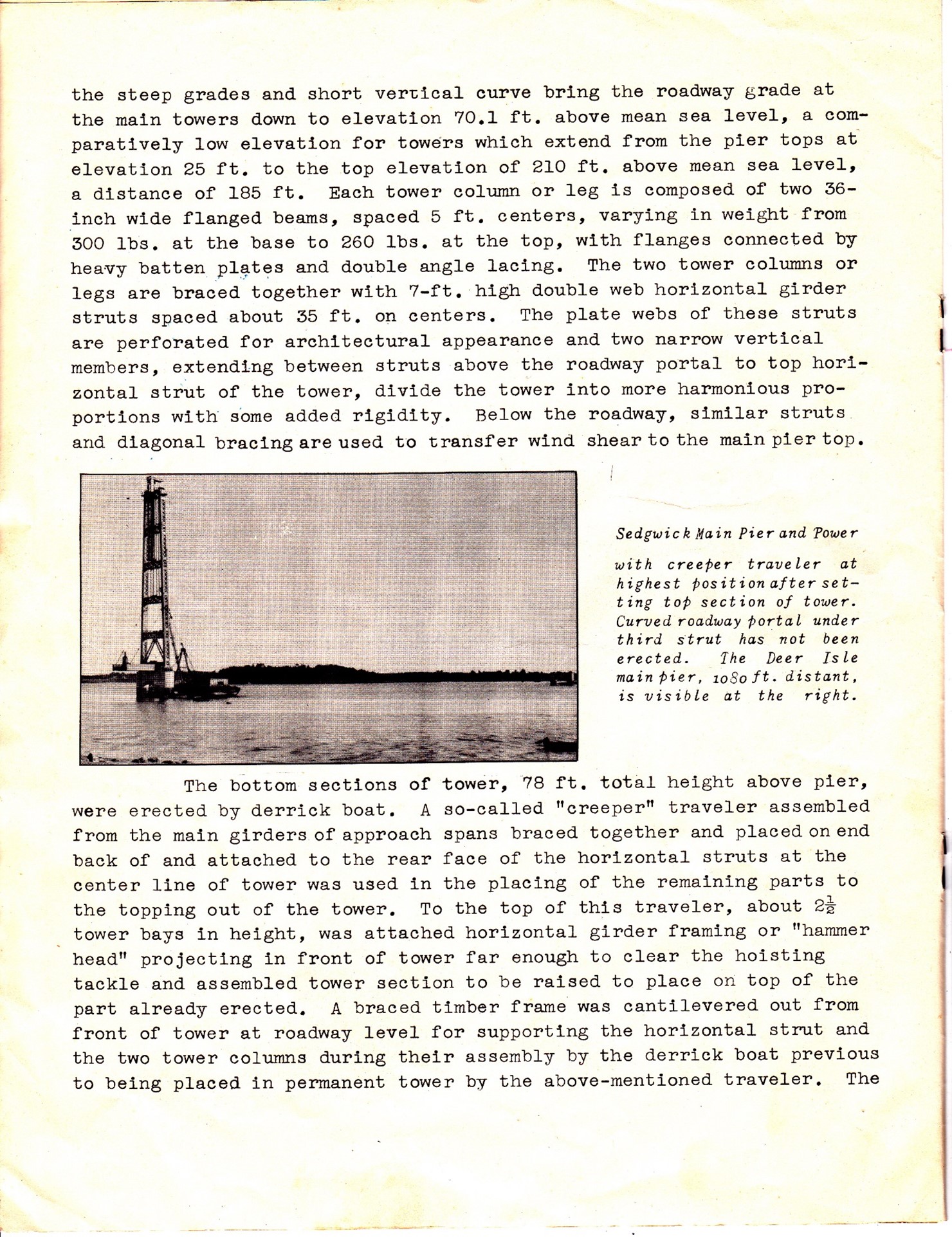 Design and Construction of the Deer Isle-Sedgwick Bridge, written by Holton D. Robinson