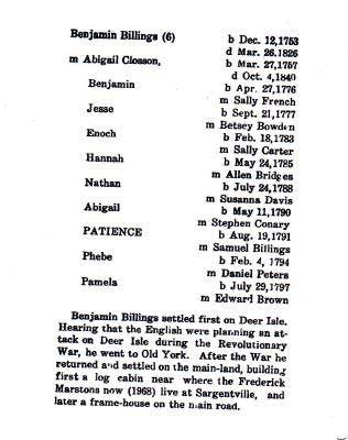 Billings genealogy by Leroy A. Chatto – Image 10 of 19