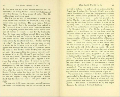 History of Sedgwick and of Rev. Daniel Merrill A.M. 1905 Image 22/34