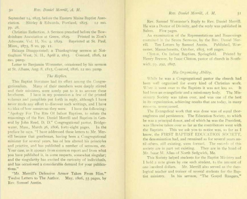 History of Sedgwick and of Rev. Daniel Merrill A.M. 1905 Image 27/34