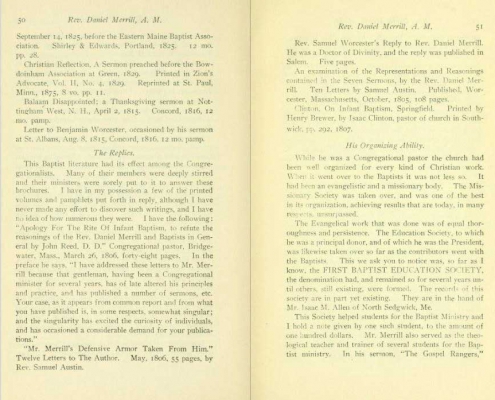 History of Sedgwick and of Rev. Daniel Merrill A.M. 1905 Image 27/34