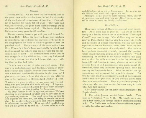 History of Sedgwick and of Rev. Daniel Merrill A.M. 1905 Image 31/34