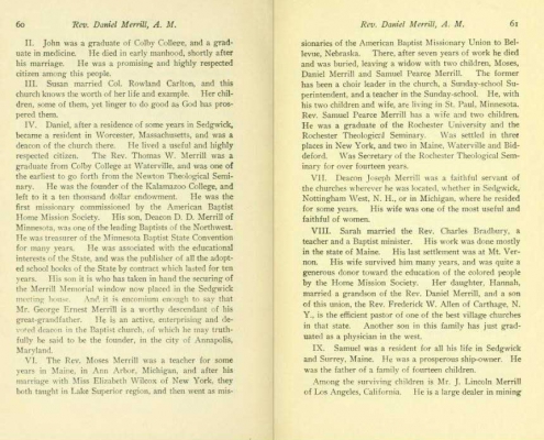 History of Sedgwick and of Rev. Daniel Merrill A.M. 1905 Image 32/34