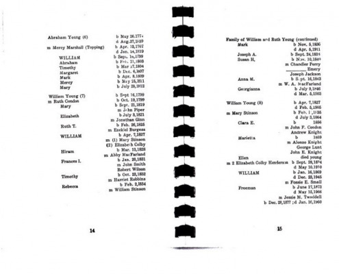 Leroy A. Chatto compiled this genealogy which includes information about several Sedgwick families.