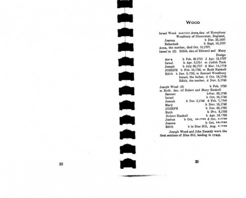 Leroy A. Chatto compiled this genealogy which includes information about several Sedgwick families.