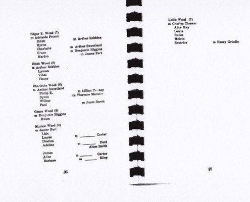 Leroy A. Chatto compiled this genealogy which includes information about several Sedgwick families.