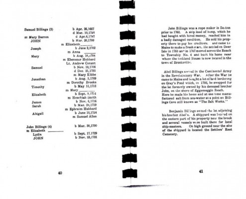 Leroy A. Chatto compiled this genealogy which includes information about several Sedgwick families.