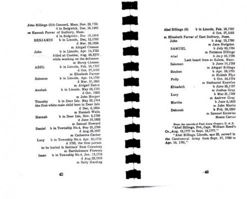 Leroy A. Chatto compiled this genealogy which includes information about several Sedgwick families.