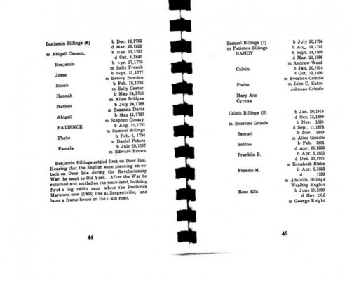 Leroy A. Chatto compiled this genealogy which includes information about several Sedgwick families.