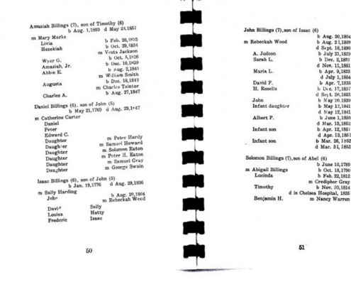 Leroy A. Chatto compiled this genealogy which includes information about several Sedgwick families.