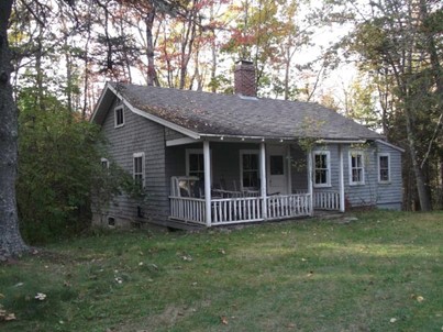 The caretaker’s cottage. John and Sarah McCabe lived there when they took care of the Waterman estate.