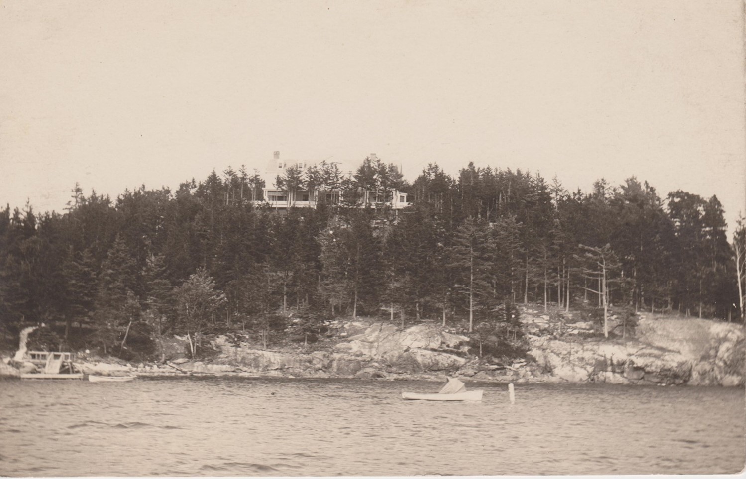 Asbego, the summer home of John H. Gay, was built in 1910.