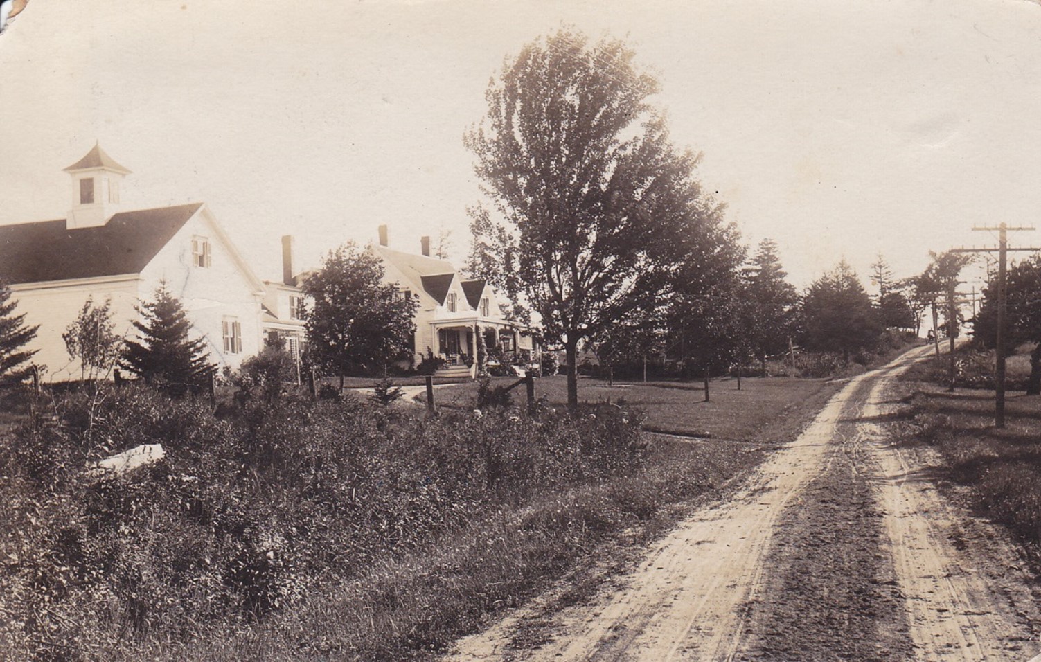 An early photo of Reach View on Reach Road