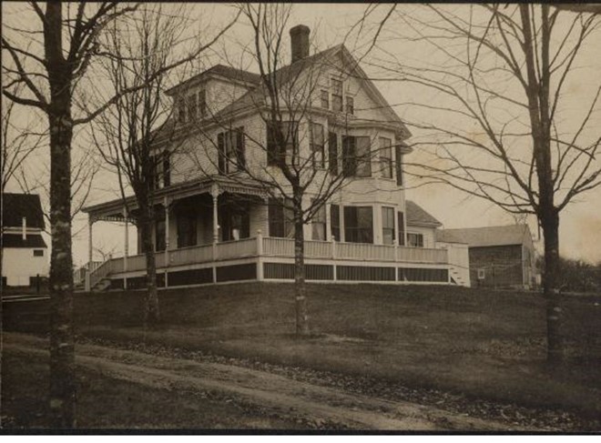 Arthur and Grace Sargent’s home on Maple Ave.