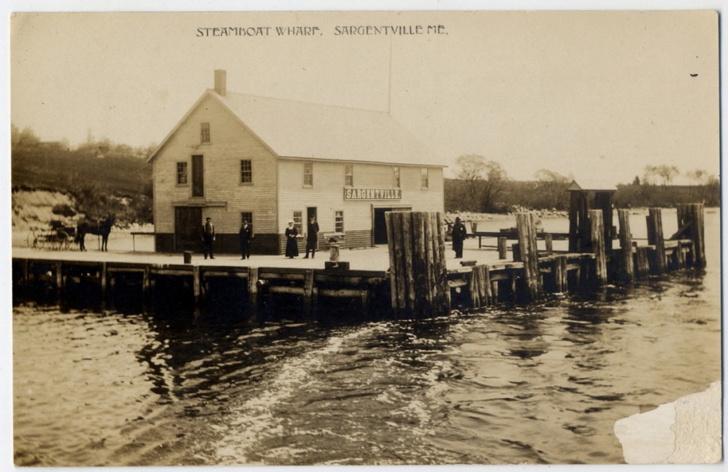 Steamboat Wharf at Sargentville