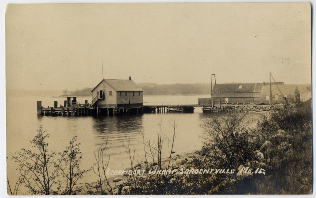 Steamboat Wharf at Sargentville