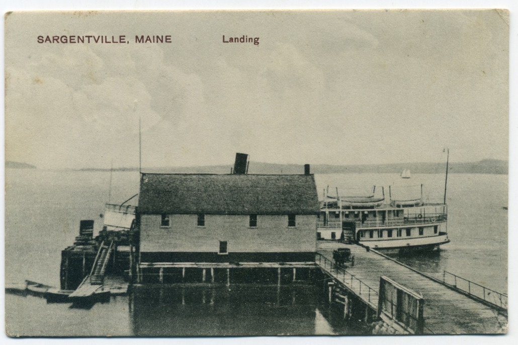 Steamboat Wharf at Sargentville