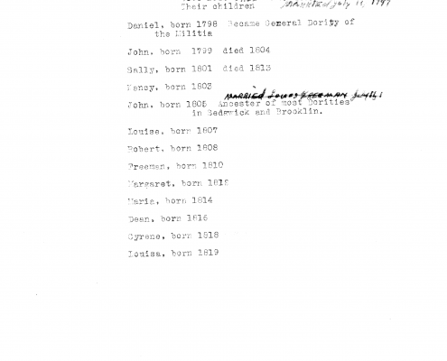 Eaton Genealogy compiled by Wesley A. Bracy