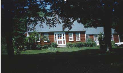 The Edward Payson and Lois Roberts Cole Home. This photo was taken by Catharine Marston in the 1960s. 