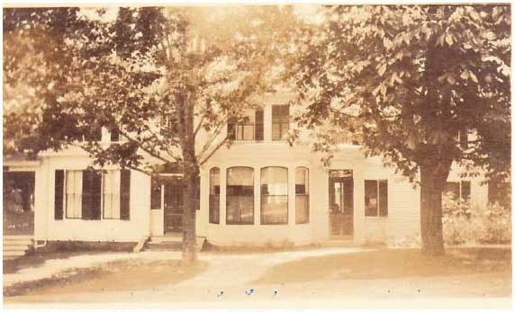 Circa 1920 Julia Sweet's home