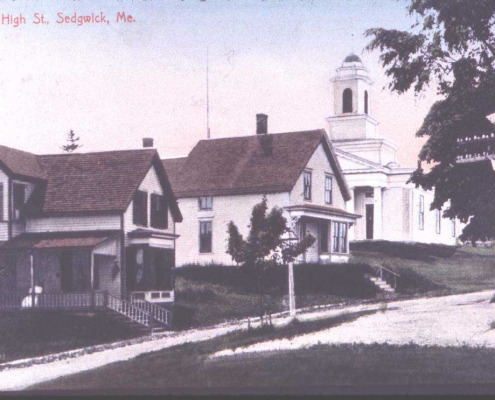 Looking across the street from the site of the Traveler’s Inn