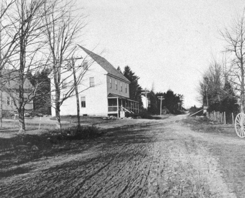 The Grange in North Sedgwick had a store in it owned by G.M. Allen