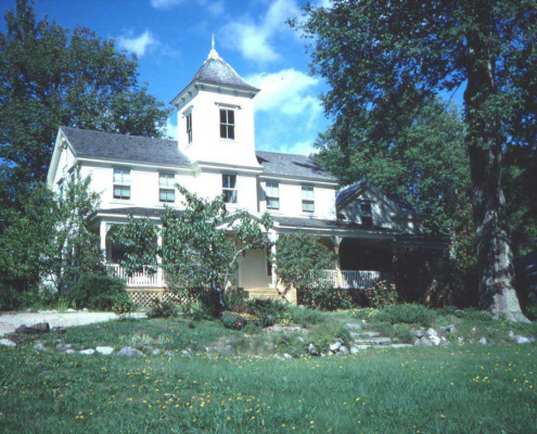 Front view of the Cavendish house