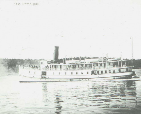 The steamer Pemaquid