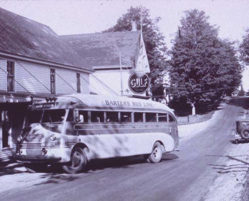 Later there was a bus from Bangor to Deer Isle and Stonington that stopped in Sargentville after the bridge and causeway were built.