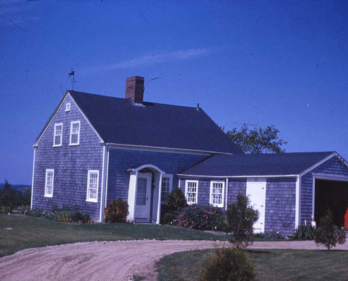 The Samuel Jordan house is located next to the home of Jan and David Anderson.