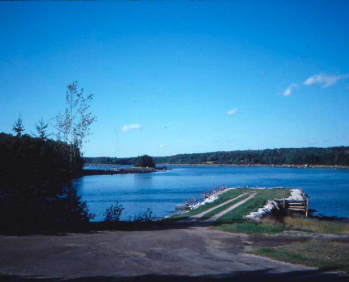 The wharf on the Bagaduce