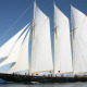 Schooner like those built in Sedgwick in the 1800s