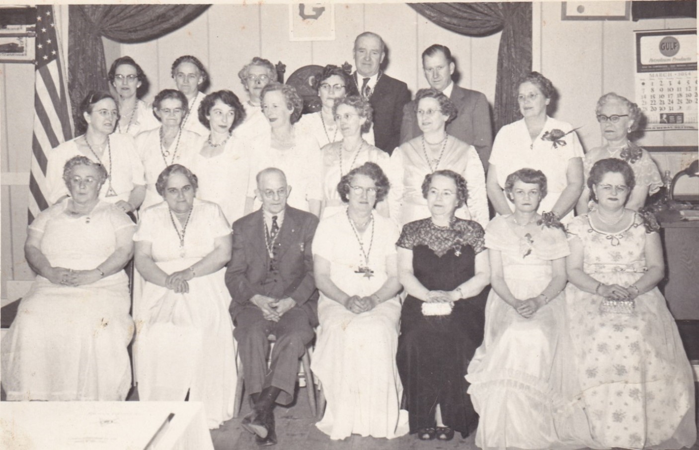 Order of the Eastern Star Installation Ceremony in Sedgwick (undated)