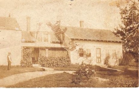 This is a photo of he original Dodge home.  When Faustina was quite elderly the house burned to the ground.