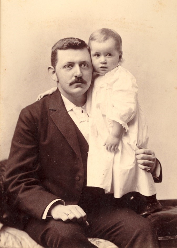 Addison Sargent with Helen Gower