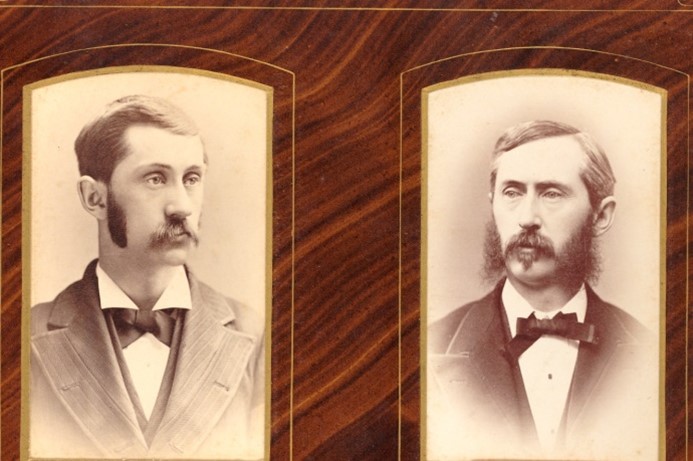 Welland Sargent (L), H. W. Sargent (Rt)