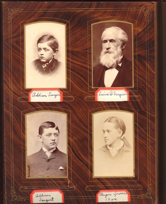 ddison Sargent, Lucius B. Sargent, Angie Spooner