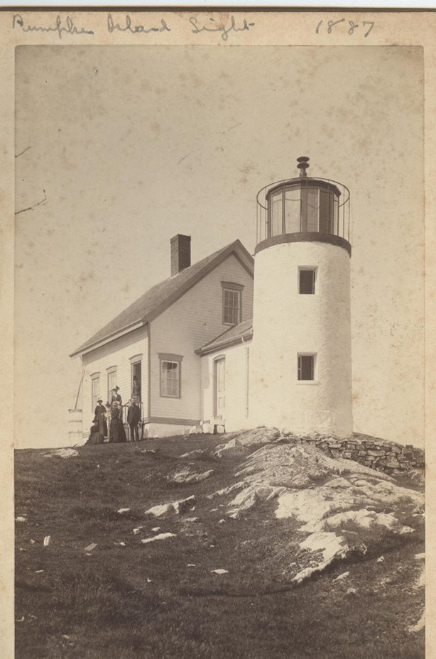 Pumpkin Island Lighthouse  1887 