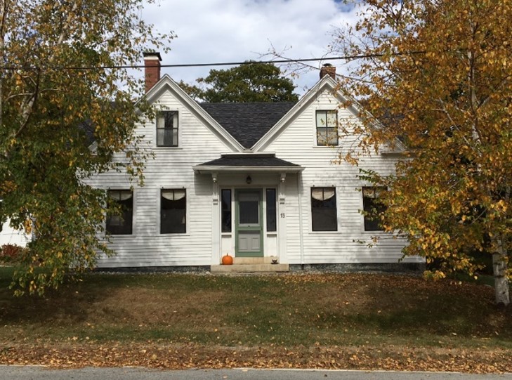 A 2017 photo of the  Hagerthy home in Sedgwick village.