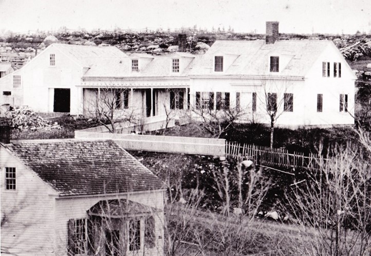 In 1858 Captain Jasper Sargent moved into the house on Reach Road built in the 1840s by his brother Wm Haskell Sargent.