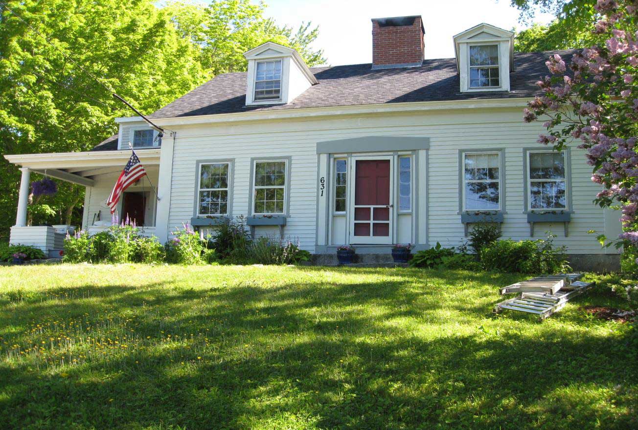 The Sawyer home, the house that Abel built, is a farmhouse with style. 