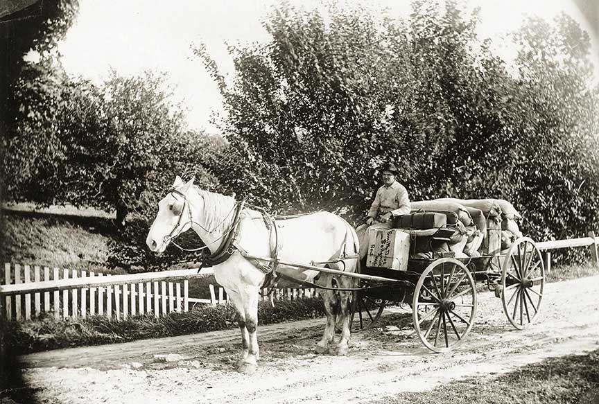 Smith Brothers delivery wagon